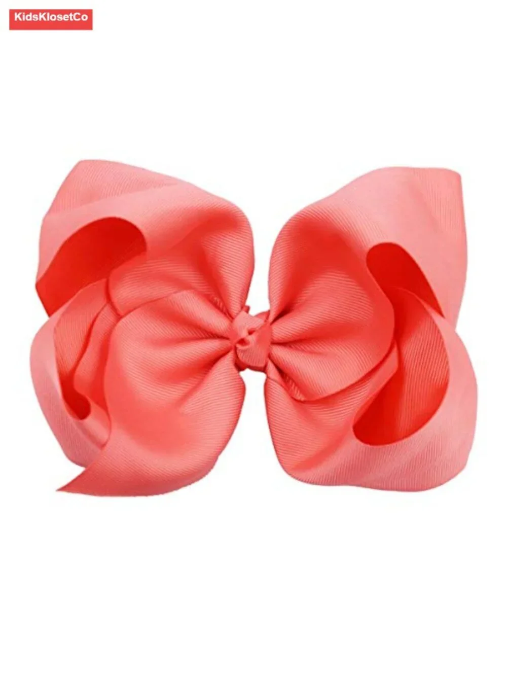 20 Pcs 8 inch Grosgrain Ribbon Hair Bows Clips Alligator Clips for Girls